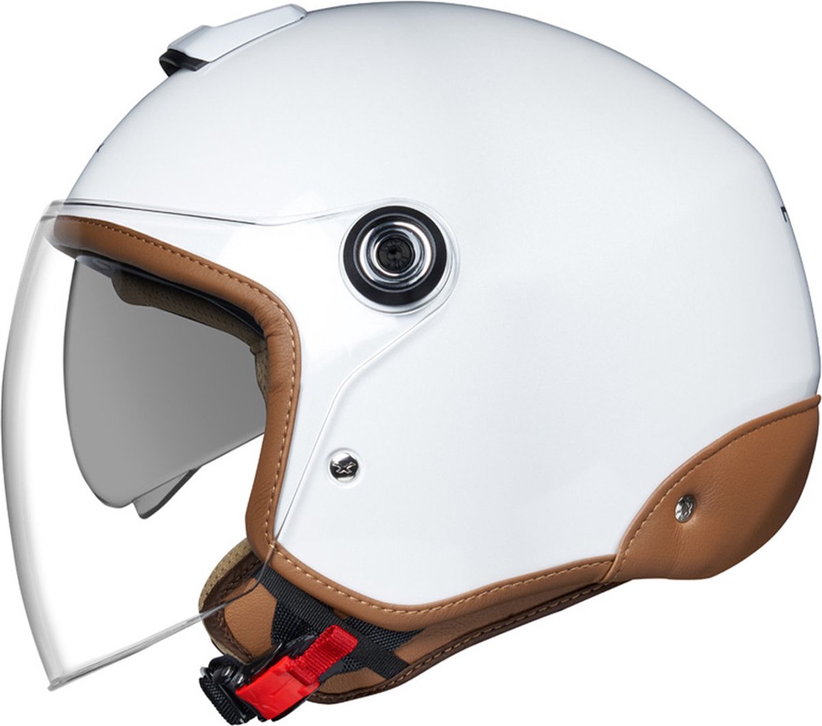 Nexx Y.10 Sunny White Camel L - Maat L - Helm