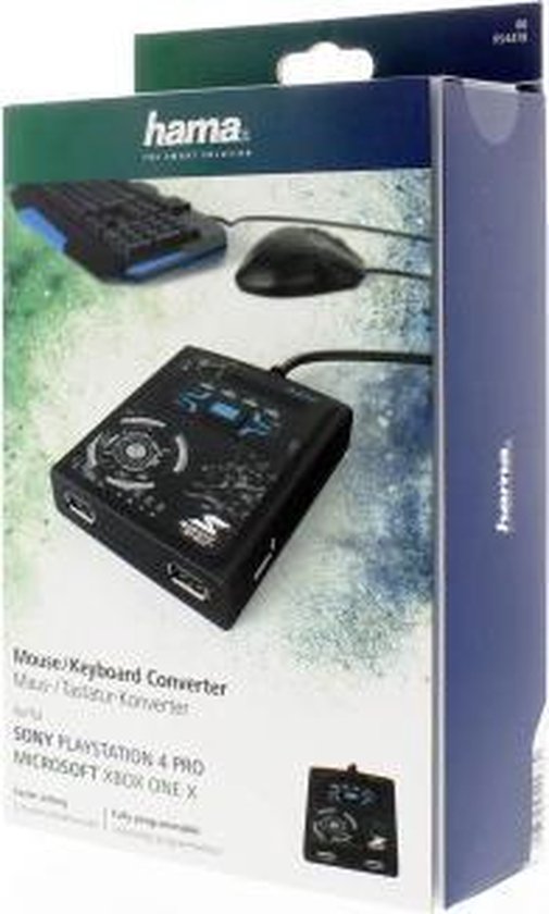 Hama Muis/toetsenbord-converter Speedshot Ultimate PS4/PS3/Xbox One/Xbox 360 - Hama