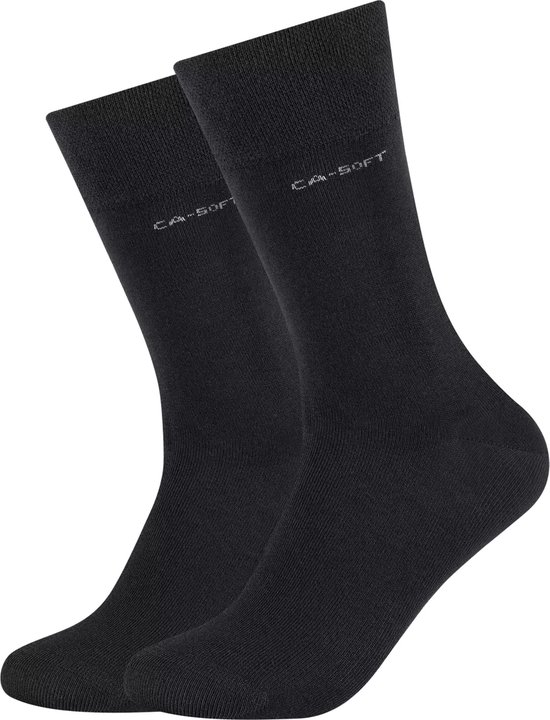 Camano Ca-Soft sokken unisex 2 PACK 47-49 Navy Naadloos en zonder knellende elastiek