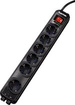 Hama Stekkerdoos 6-voudig Overspanningbeveiliging TV
