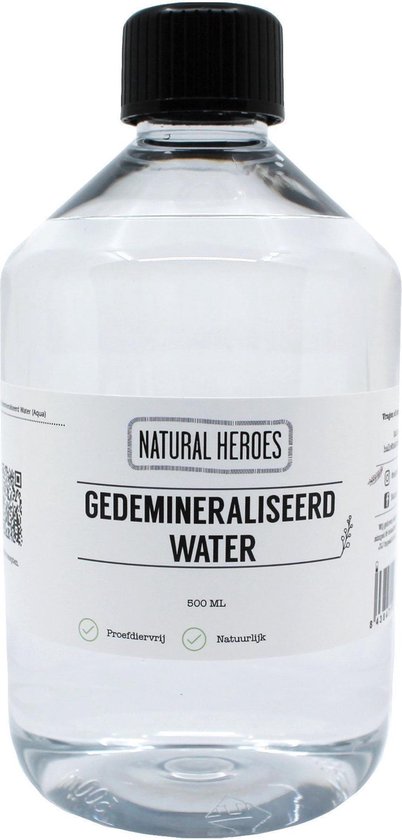 Gedemineraliseerd Water 500 ml
