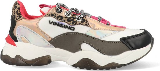 Vingino Vincia Sneaker - Meisjes - Multicolor white - Maat 29