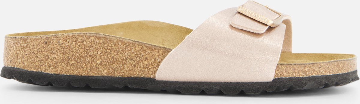 Birkenstock Madrid Sandalen brons Synthetisch Dames Bruin