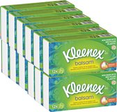 Mouchoirs Kleenex Balsam - 144 petits paquets de poche (9 mouchoirs par paquet ! = 1728 mouchoirs) - Pack économique