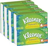 Mouchoirs Kleenex Balsam - 96 petits paquets de poche (9 mouchoirs par paquet ! = 864 mouchoirs) - Pack économique