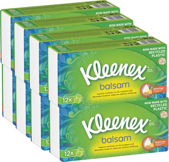 Mouchoirs Kleenex, 10 boîtes de 64 mouchoirs - Mouchoirs