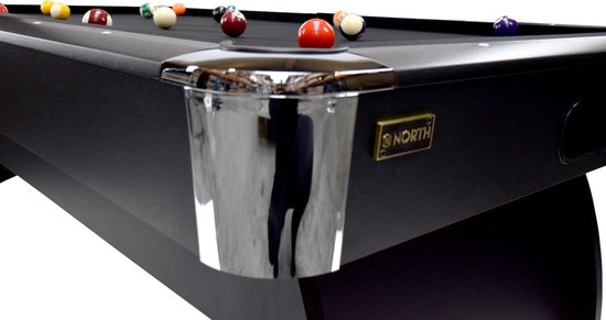 North Pooltafel Gardone 7ft Zwart/Zwart van Buffalo — afbeelding 5