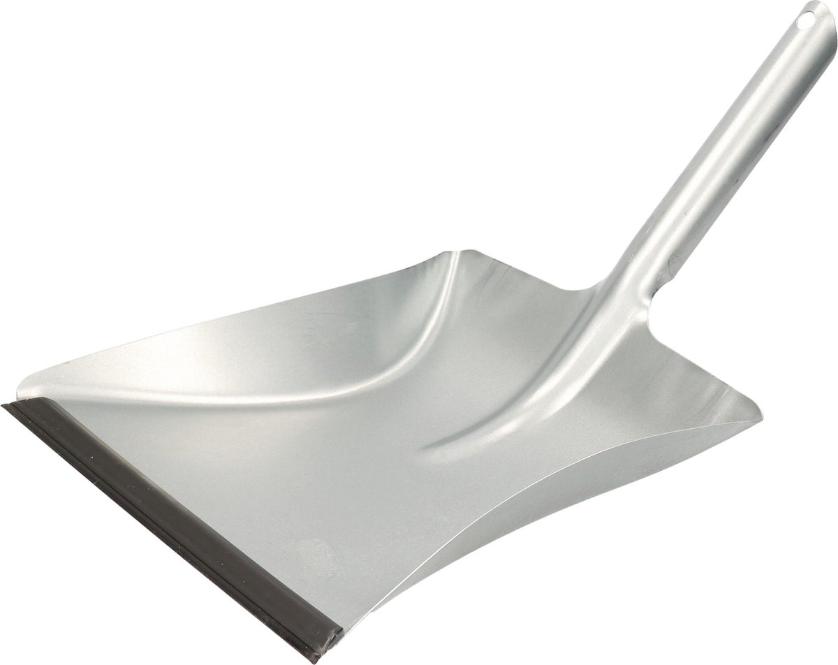 Goedkoopste Sorex Vuilblik - met rubber lip - verzinkt metaal - 37 x 24 cm - stofblik