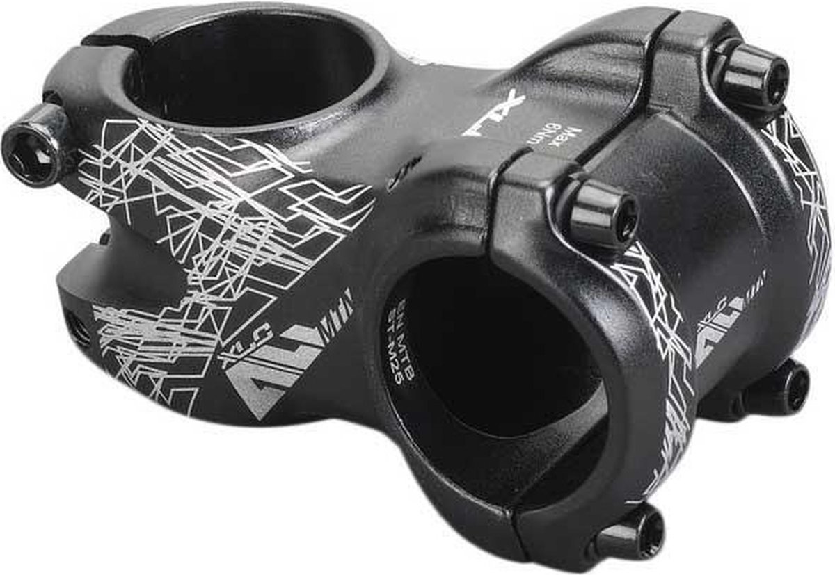 XLC ST-M25 Stuurpen - Ahead - Aluminium - 1 1/8" - 45mm/31.8mm - Mat Zwart