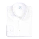SKOT Fashion Duurzaam Overhemd Heren Serious White - Wit - Maat 45