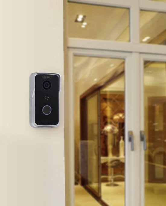 Technaxx Video WIFI deurbel met buitencamera en deuropener | bol.com