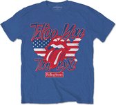 The Rolling Stones - Tattoo You Americana Heren T-shirt - M - Blauw