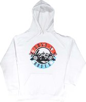 Guns N' Roses - Motorcross Logo Hoodie/trui - M - Wit