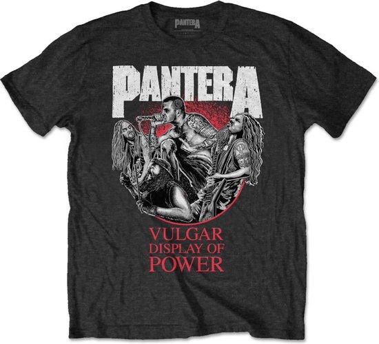 Pantera - Vulgar Display Of Power 30th Heren T-shirt - S - Zwart
