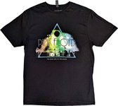Pink Floyd - Live Band Rainbow Tone Heren T-shirt - 2XL - Zwart