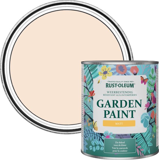 Peinture de Jardin Rust-Oleum Rose Clair Mat - Melrose 750ml