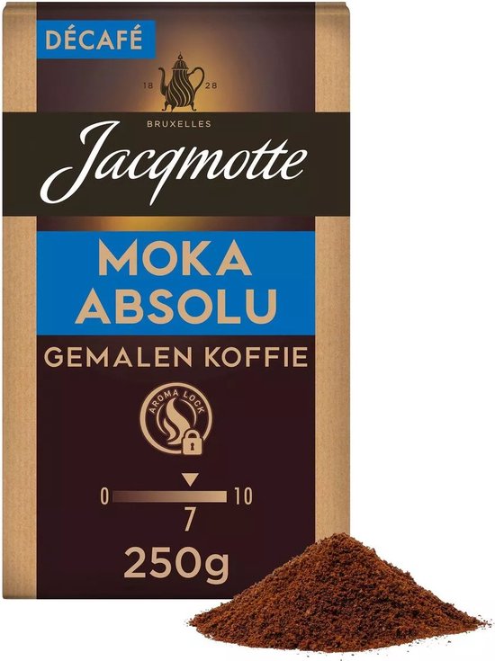 L'Or Café moulu décaféiné force 7 250g