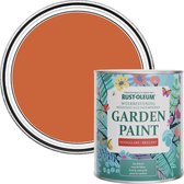 Rust-Oleum Oranje Tuinverf Hoogglans - Chai Thee 750ml