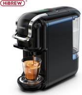 HiBrew 5 in 1 koffiezetapparaat - Senseo – Koffiemachine – Meerdere Capsules – Koffiepadmachine - Heet/Koud – 19Bar – 1450W – Zwart