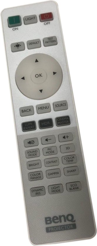 Télécommande adaptée au projecteur BENQ TK850, remplace RCV017 / 5J.JKC06.001