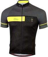 Eltin Skipper Korte Mouwen Fietsshirt Zwart L Man