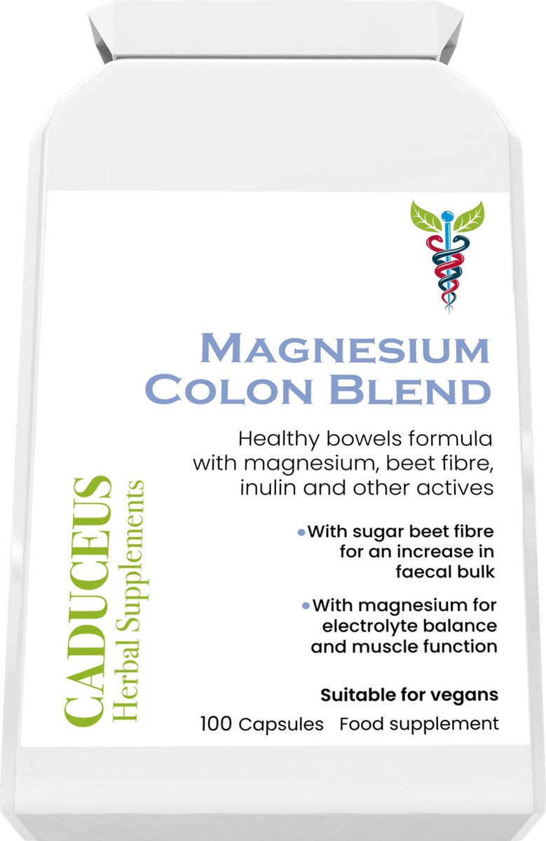 Magnesium Colon Blend capsules 100 capsules | bol.com