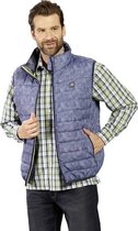 Bodywarmer met ritssluiting indigo maat M