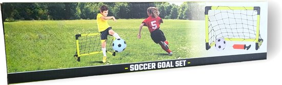 Voetbaldoel - Voetbal goal - Voetbaldoel kinderen - Voetbal goal voor kinderen - Voetbaldoel set inclusief mini-bal en pomp