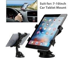 Tablet Houder Auto Dashboard / Raam / Glas / met Zuignap / Badkamer spiegel / Boot - Universeel Geschikt voor: iPad