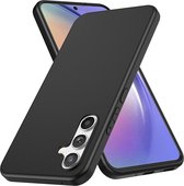 Samsung Galaxy A54 5G Hoesje - Zwart Siliconen Back Cover - Matte Coating - EPICMOBILE