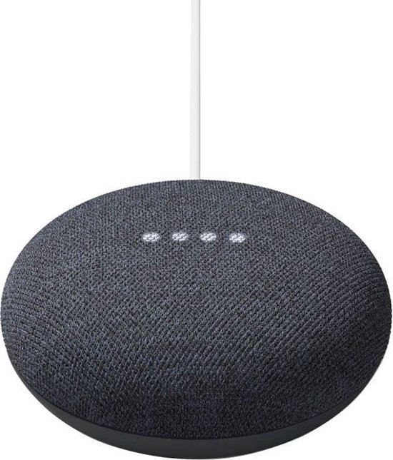 Google Nest Mini - Smart Speaker / Zwart / Nederlandstalig