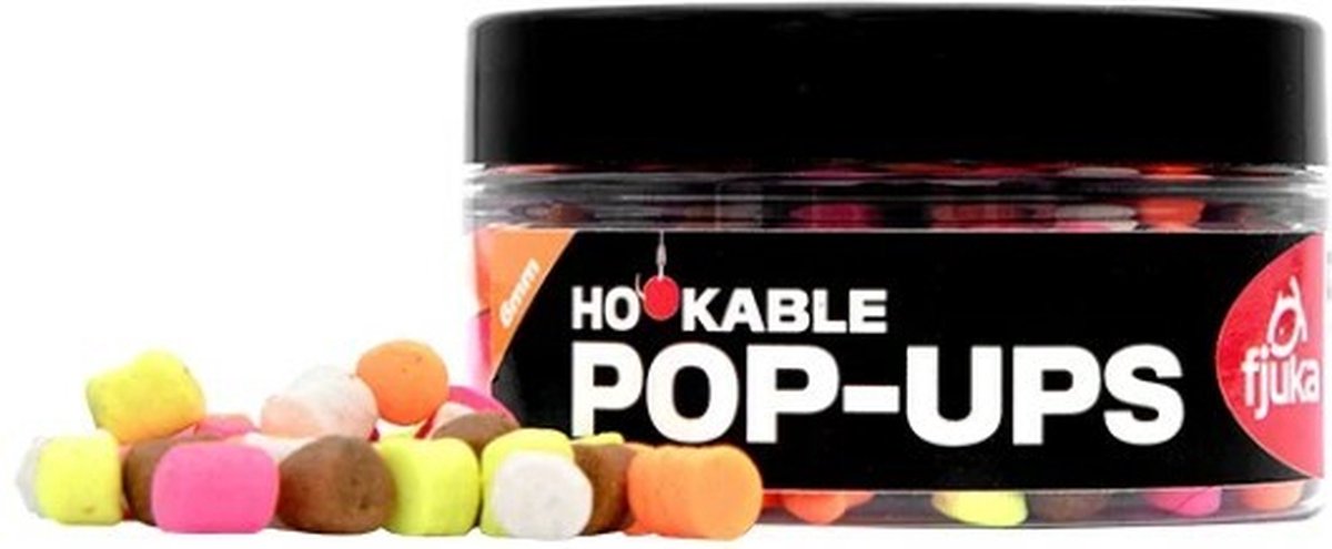 Fjuka Baits Hookable Pop-Ups 6 mm | Boilies