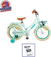 Vélo pour enfants Volare Excellent - 16 pouces - Vert - Kit de réparation de pneus WAYS inclus