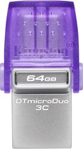 Kingston DataTraveler - MicroDuo - 64 GB - USB A en C