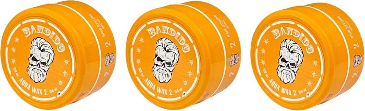 Bandido 2 Hair Styling Wax 3 stuks