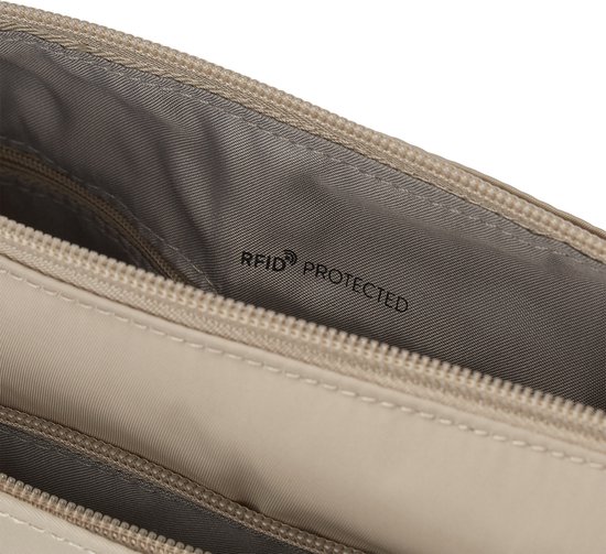 Hedgren Eye Sac bandoulière femme avec protection RFID – Petit – Cashmere Beige