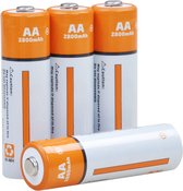 4-PACK AA Batterijen - Groen, Langdurig & Betrouwbaar - AA Batterij voor je Dagelijkse Apparaten