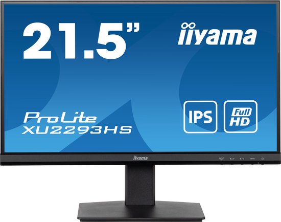 iiyama ProLite XU2293HS-B5 - 22 Inch - IPS - Full HD