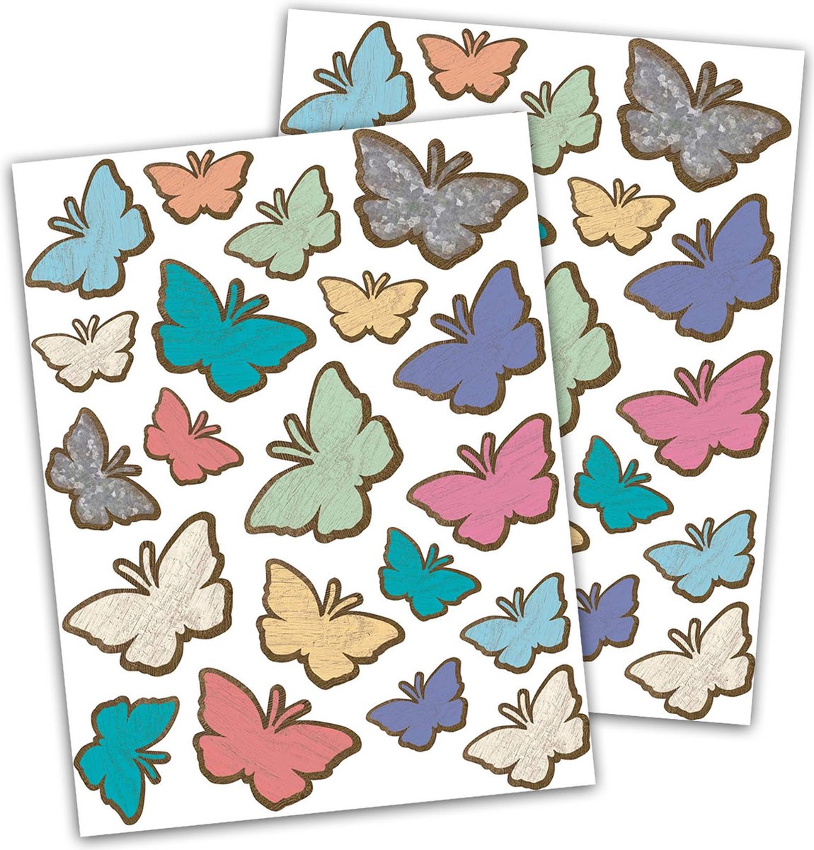 Vlinder Stickervellen - Stickers Vlinders - Vlinder Decoratie - Lente ...