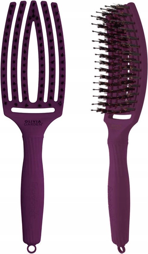 Olivia Garden FingerBrush Combo Medium Think Pink Edition 2022 Deep Purple
