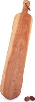 Oudhloft Snijplank - Serveerplank - Handgemaakt en duurzaam - Natuurlijke Juniper hout - 61 x 13 cm