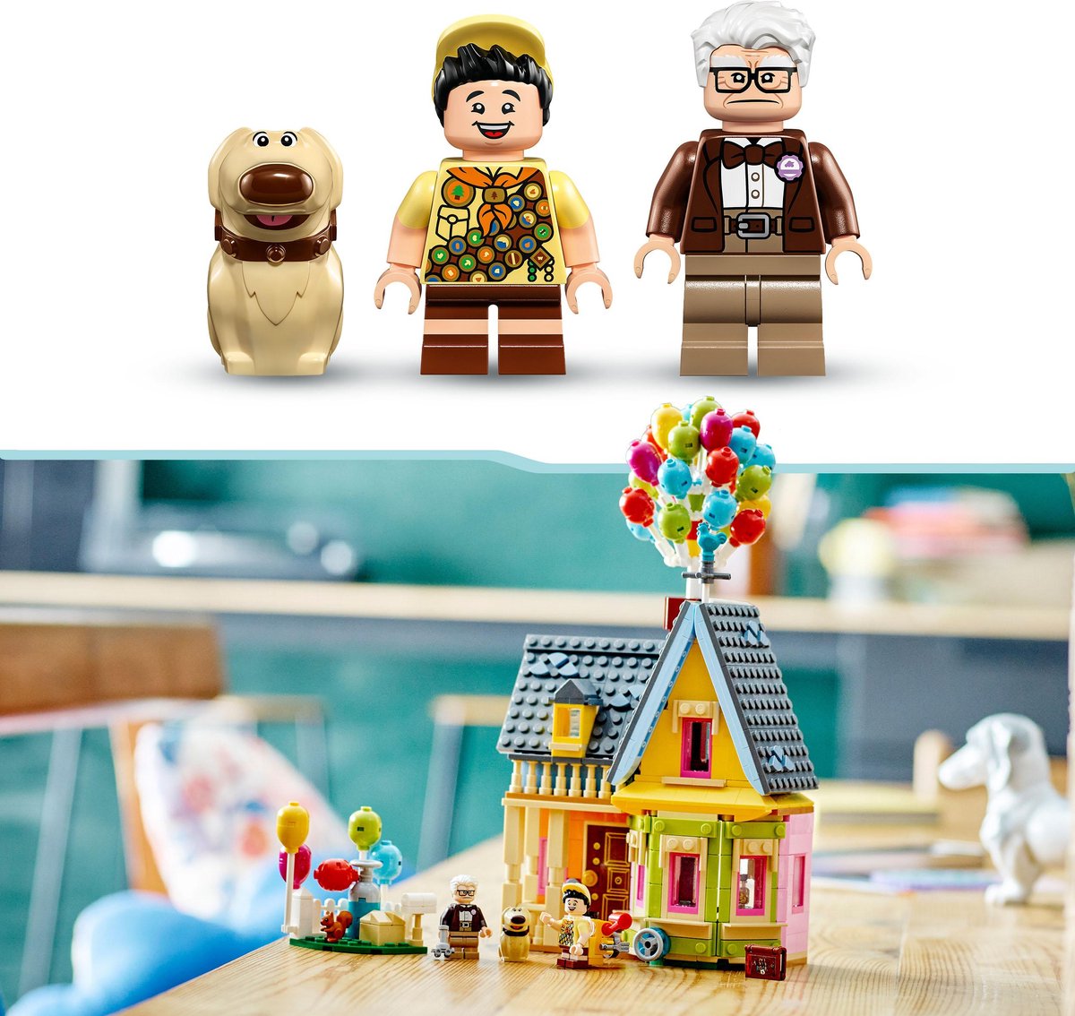 LEGO Disney en Pixar Huis uit de film 'Up' Disney's 100e Verjaardag Serie Speelgoed Modelbouwset - 43217 — afbeelding 3