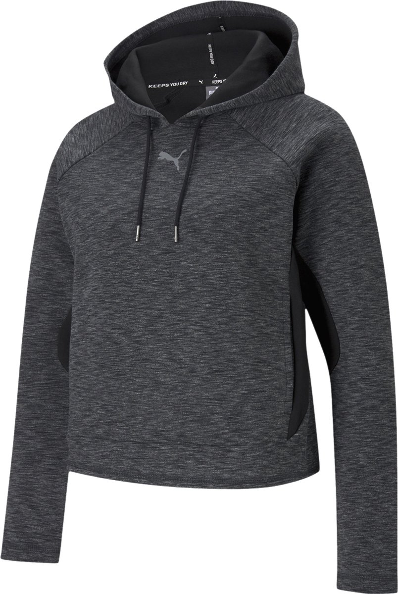 Puma Evostripe Hoodie S Vrouw Zwart