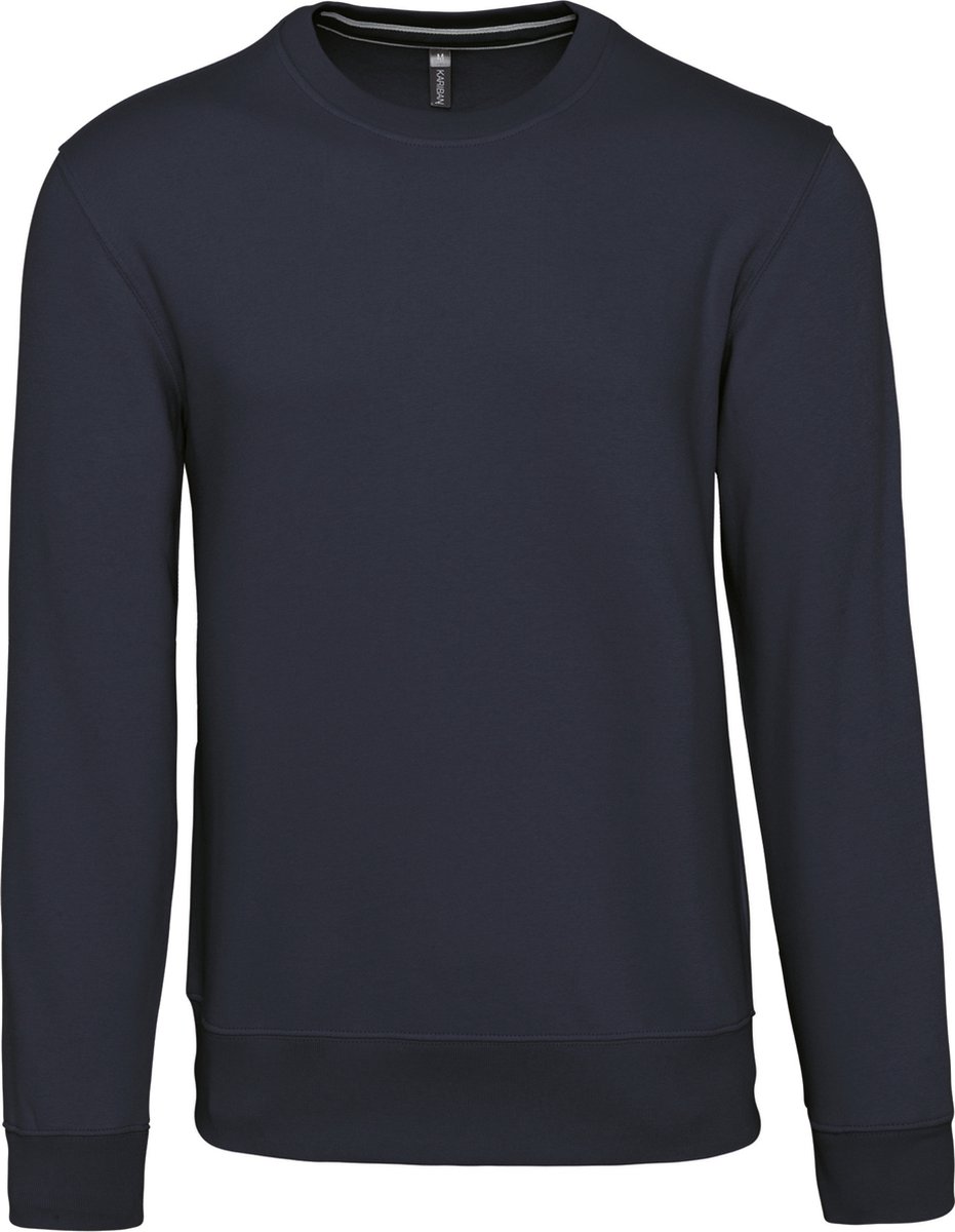 Unisex sweater met ronde hals Kariban Donkerblauw