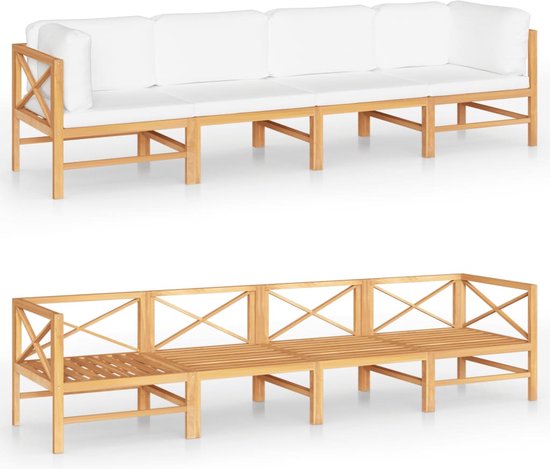 Dolamaní 4-zits fluwelen sofa, massief houten frame, U-bank met dubbele Dolamaní 4-zits fluwelen sofa, massief houten frame, U-bank met dubbele