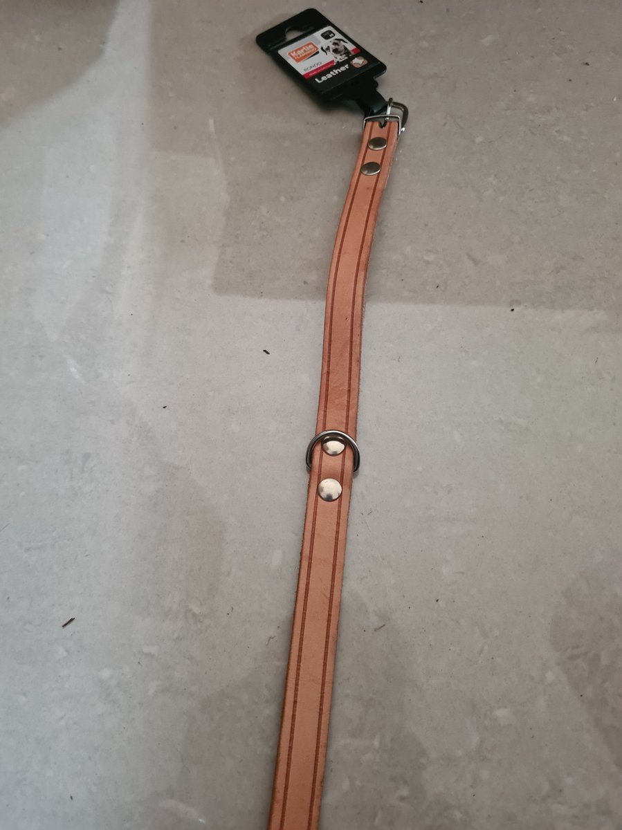 Karlie flamingo halsband rondo leather 18mm 47cm size M
