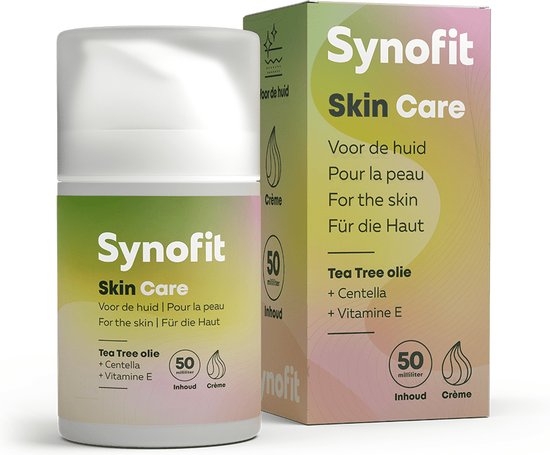 Synofit Skin Care 50 ml - met Tea Tree olie bij een geprikkelde huid