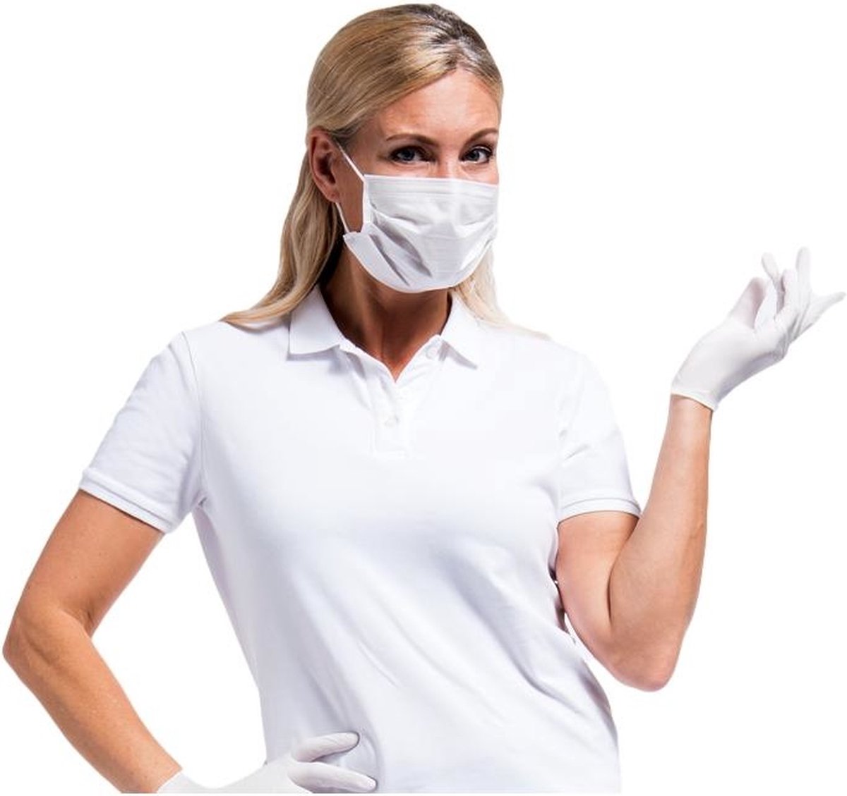 Goedkoopste Comforties Soft Nitril Handschoenen Wit (premium) (Maat S