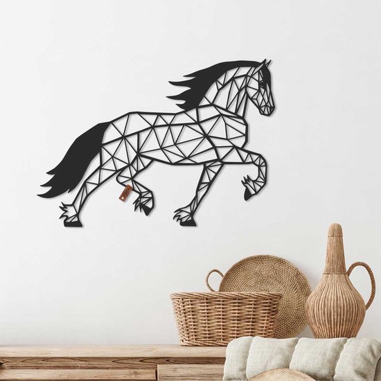 FBRK. Cheval de Trot Géométrique - Wood