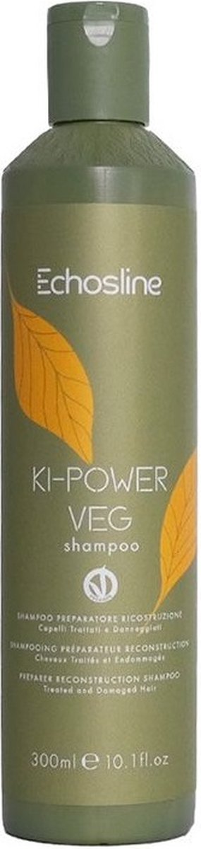 Ki-Power Veg Shampoo voorbereidende shampoo voor haarherstel 300ml